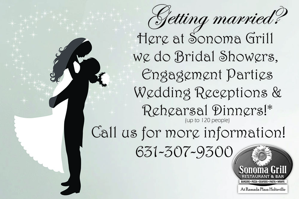 Weddings at Sonoma Grill